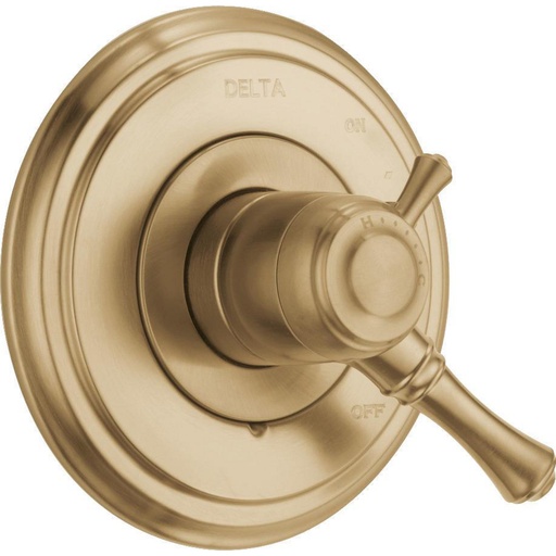 [DEL-T17097-CZ] Delta T17097 Cassidy Monitor 17 Series Valve Only Trim Champagne Bronze