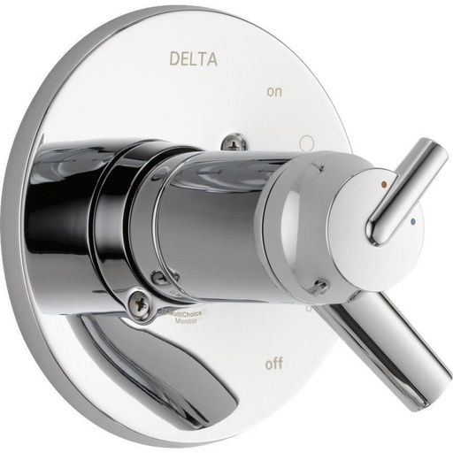 [DEL-T17T059] Delta T17T059 Trinsic Thermostatic Valve Only Trim Chrome