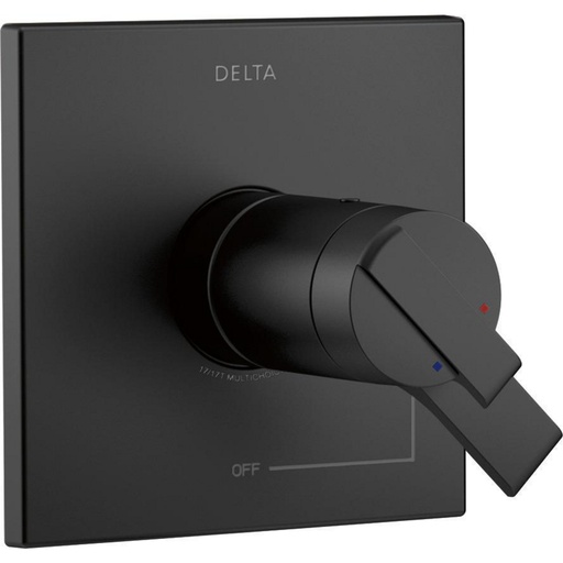 [DEL-T17T067-BL] Delta T17T067 Ara TempAssure 17T Series Valve Only Trim Matte Black