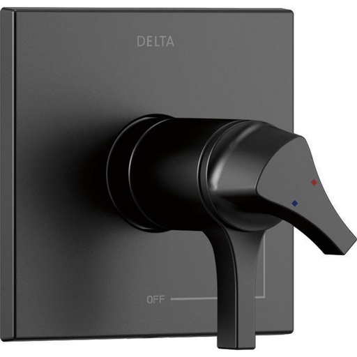 [DEL-T17T074-BL] Delta T17T074 Zura Tempassure 17T Series Valveonly Trim Matte Black