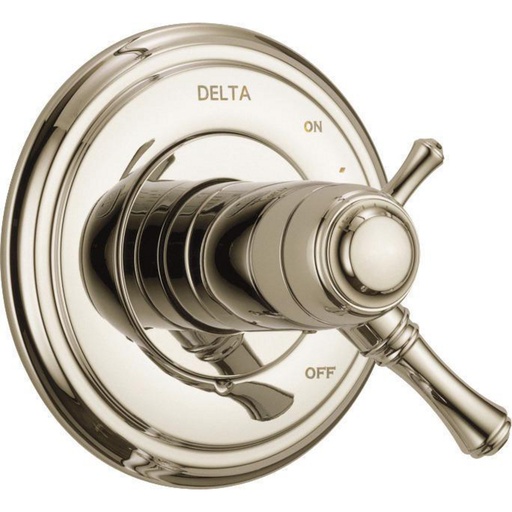 [DEL-T17T097-PN] Delta T17T097 Cassidy TempAssure 17T Series Valve Only Trim Polished Nickel