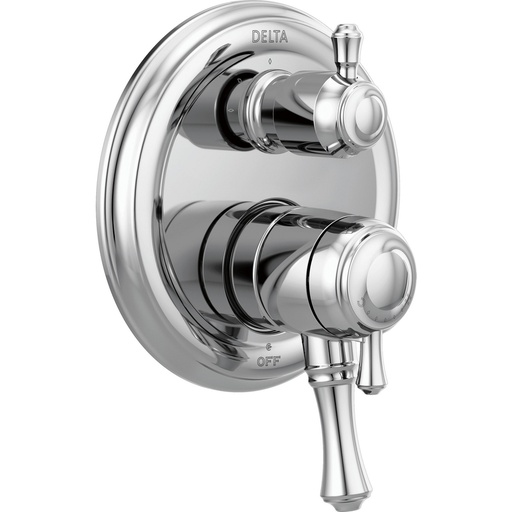[DEL-T27897] Delta T27897 Traditional 2 Handle Monitor 17 Series Valve Trim Chrome
