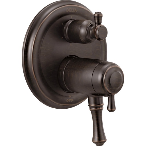 [DEL-T27T997-RB] Delta T27T997 Traditional TempAssure 17T Series Valve Trim 6 Setting Diverter Venetian Bronze