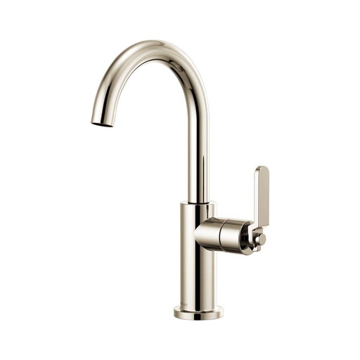 [BRI-61044LF-PN] Brizo 61044LF-PN Litze Arc Spout Bar Faucet Polished Nickel