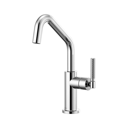 [BRI-61063LF-PC] Brizo 61063LF-PC Litze Angled Spout Knurled Handle Bar Faucet Chrome