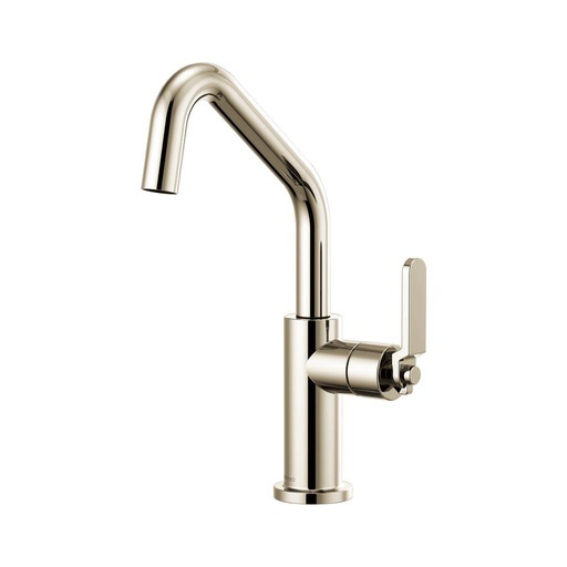 [BRI-61064LF-PN] Brizo 61064LF-PN Litze Angled Spout Bar Faucet Polished Nickel