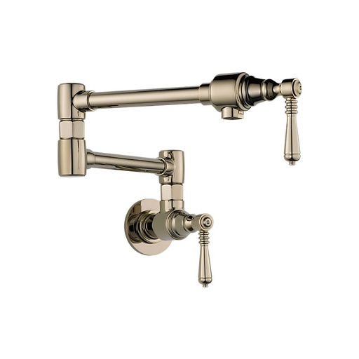 [BRI-62810LF-PN] Brizo 62810LF-PN Traditional Wall Mount Pot Filler