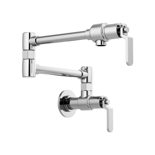 [BRI-62844LF-PC] Brizo 62844LF-PC Litze Wall Mounted Pot Filler Chrome