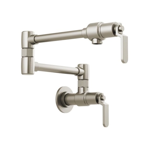 [BRI-62844LF-SS] Brizo 62844LF-SS Litze Wall Mounted Pot Filler Stainless