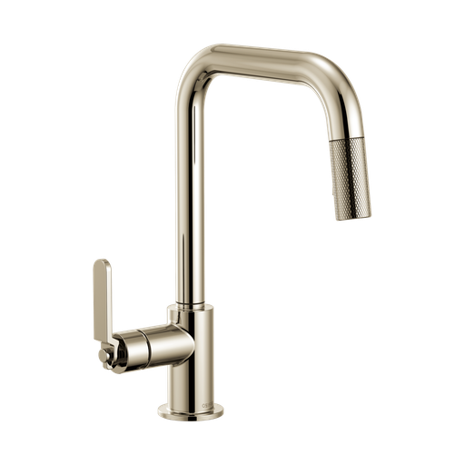[BRI-63054LF-PN] Brizo 63054LF-PN Litze Pull Down Square Spout Faucet Polished Nickel