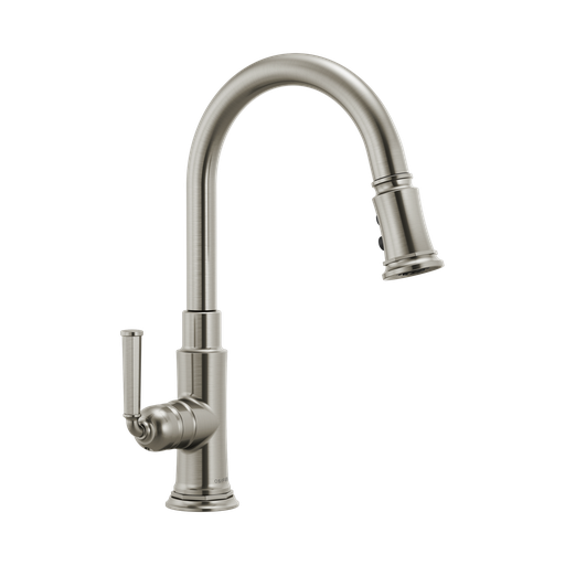 [BRI-63074LF-SS] Brizo 63074LF-SS Rook Single Handle Pull Down Kitchen Faucet Stainless