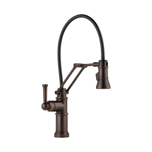 [BRI-63225LF-RB] Brizo 63225LF-RB ARTESSO Single Handle Articulating Kitchen Faucet