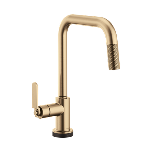 [BRI-64054LF-GL] Brizo 64054LF-GL Litze Smart Touch Pull Down Square Spout Faucet Luxe Gold