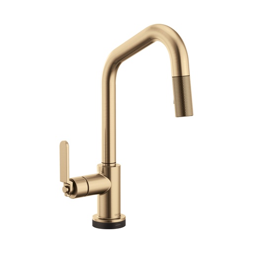 [BRI-64064LF-GL] Brizo 64064LF-GL Litze Smart Touch Pull Down Angled Spout Faucet Luxe Gold
