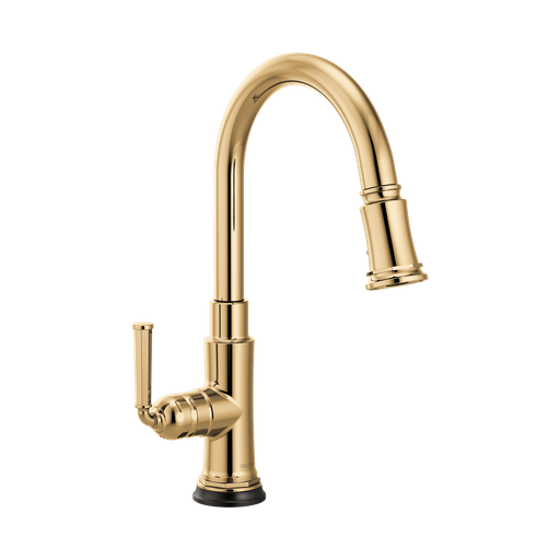 [BRI-64074LF-PG] Brizo 64074LF-PG Rook Pull Down Kitchen Faucet With Smart Touch Polished Gold