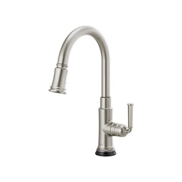 [BRI-64074LF-SS] Brizo 64074LF Rook Pull Down Kitchen Faucet With Smart Touch Stainless