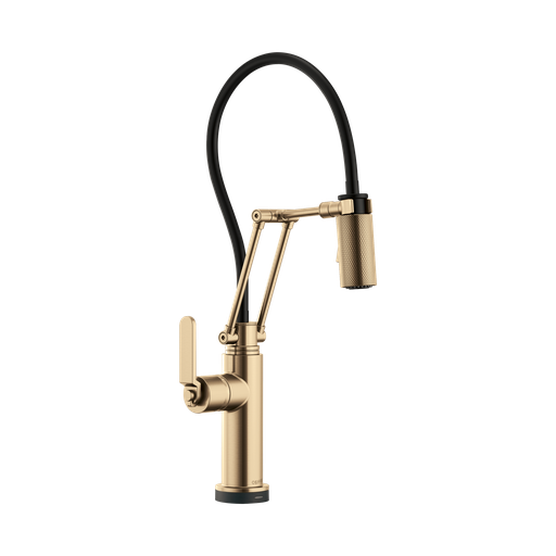 [BRI-64244LF-GL] Brizo 64244LF-GL Litze Smart Touch Articulating Faucet Luxe Gold