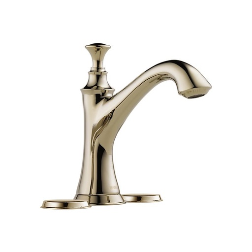 [BRI-65505LF-PNLHP] Brizo 65505LF-PNLHP Baliza Two Handle Widespread Lavatory Faucet Less Handles