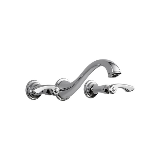 [BRI-65885LF-PCLHP] Brizo 65885LF-PCLHP Charlotte Wall Mount Lavatory Faucet Less Handles
