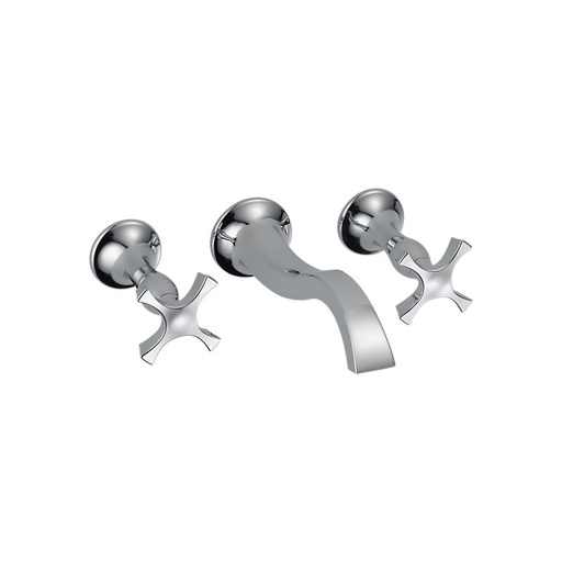 [BRI-65890LF-PCLHP] Brizo 65890LF-PCLHP RSVP Wall Mount Lavatory Faucet Less Handles