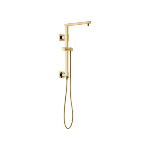 [BRI-80099-PG] Brizo 80099-PG Euro Square Shower Column Polished Gold