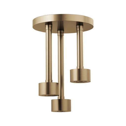 [BRI-81335-GL] Brizo 81335-GL Ceiling Mount Pendant Raincan Showerhead Luxe Gold