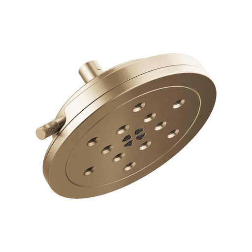 [BRI-87435-GL] Brizo 87435-GL Litze 4 Function Showerhead With H2Okinetic Technology Luxe Gold
