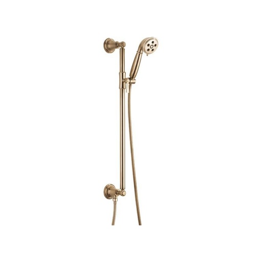 [BRI-88761-GL] Brizo 88761-GL Rook Slide Bar With Handshower Luxe Gold