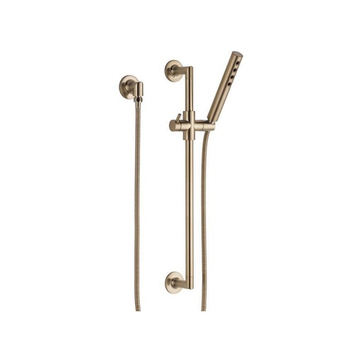 [BRI-88775-GL] Brizo 88775-GL Odin Slide Bar With Hand Shower Luxe Gold