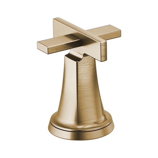[BRI-HX5398-GL] Brizo HX5398-GL Levoir Widespread Handle Kit High Cross Luxe Gold