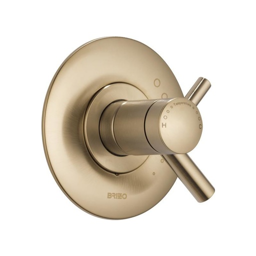 [BRI-T60075-GL] Brizo T60075-GL Odin Tempassure Thermostatic Valve Trim Luxe Gold