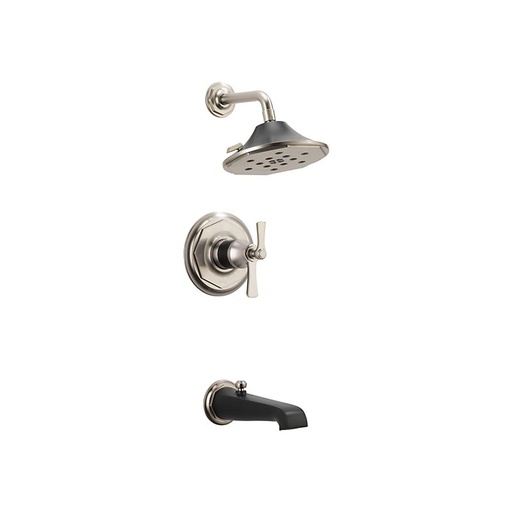 [BRI-T60461-NKBL] Brizo T60461-NKBL Rook Tempassure Thermostatic Tub Shower