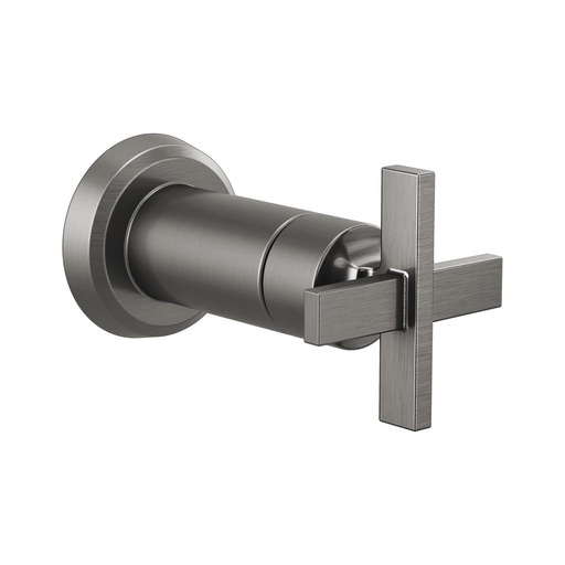 [BRI-T66698-SL] Brizo T66698-SL Levoir Sensori Volume Control Trim Cross Luxe Steel