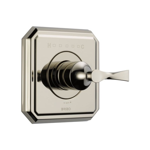 [BRI-T66T030-PN] Brizo T66T030-PN Virage Sensori Thermostatic Valve Trim Polished Nickel
