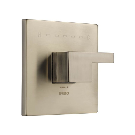 [BRI-T66T080-BN] Brizo T66T080-BN Siderna Sensori Thermostatic Valve Trim Brushed Nickel