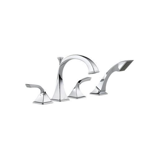 [BRI-T67430-PC] Brizo T67430-PC Virage Roman Tub Trim With Hand Shower