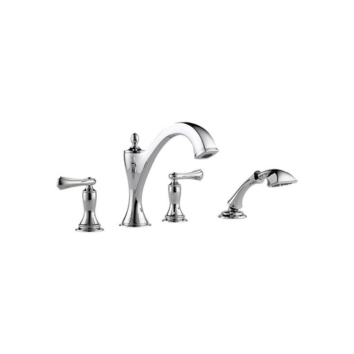 [BRI-T67485-PCLHP] Brizo T67485-PCLHP Charlotte Roman Tub With Shower Trim Less Handles