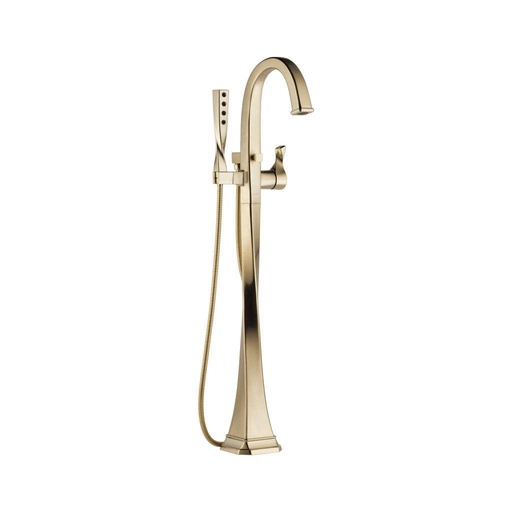 [BRI-T70130-GL] Brizo T70130-GL Virage Single Handle Freestanding Tub Filler Luxe Gold