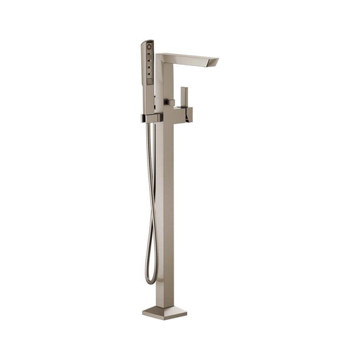 [BRI-T70188-NK] Brizo T70188-NK Vettis Single Handle Freestanding Tub Filler Luxe Nickel