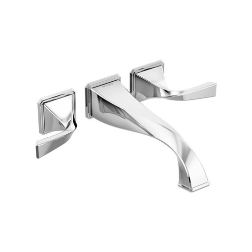 [BRI-T70430-PC] Brizo T70430-PC Virage Two Handle Wall Mount Tub Filler Chrome