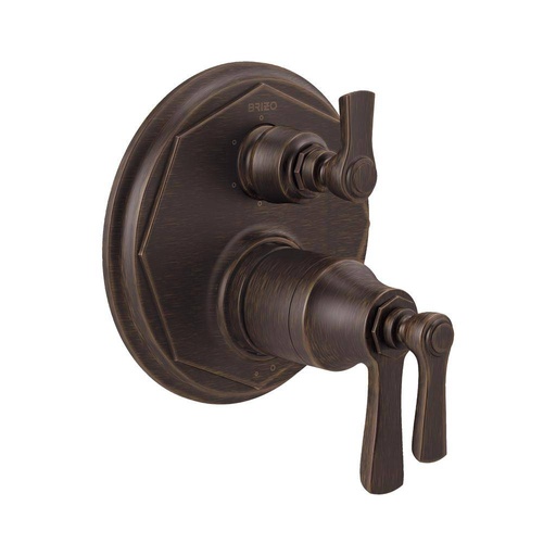 [BRI-T75661-RB] Brizo T75661-RB Rook Tempassure Valve 6 Function Diverter Trim Venetian Bronze