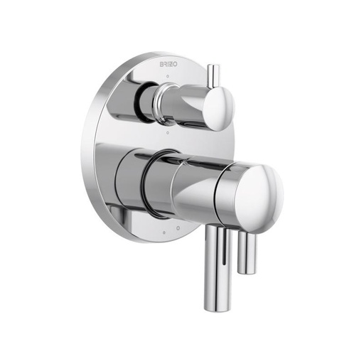 [BRI-T75675-PC] Brizo T75675-PC Odin Tempassure Thermostatic Valve 6 Function Diverter Chrome
