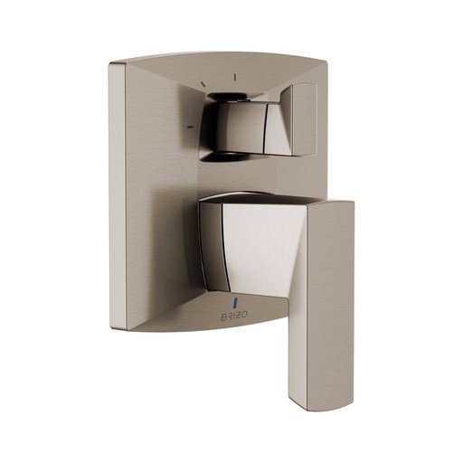[BRI-T75P588-NK] Brizo T75P588-NK Vettis Pressure Balance Valve With 3 Setting Diverter Trim Luxe Nickel