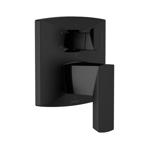 [BRI-T75P688-BL] Brizo T75P688-BL Vettis Pressure Balance Valve 6 Function Diverter Trim Matte Black
