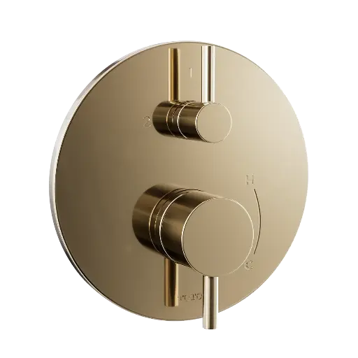 [TOTO-TBV01802U#PBR] TOTO TBV01802U#PBR Pressure Balance Valve with Diverter Trim Polished Bronze