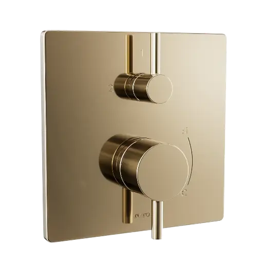 [TOTO-TBV02802U#PBR] TOTO TBV02802U#PBR Pressure Balance Valve with Diverter Trim Polished Bronze