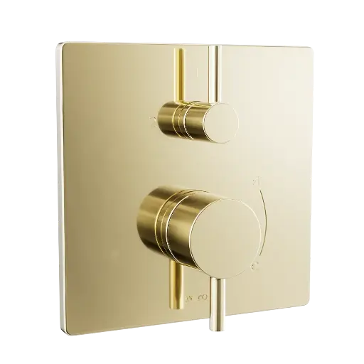 [TOTO-TBV02802U#PFG] TOTO TBV02802U#PFG Pressure Balance Valve with Diverter Trim Polished French Gold