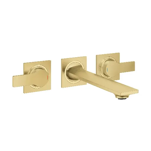 [GRO-20586GN1] Grohe 20586GN1 Allure New 2-Handle Wall Mount Faucet Brushed Cool Sunrise