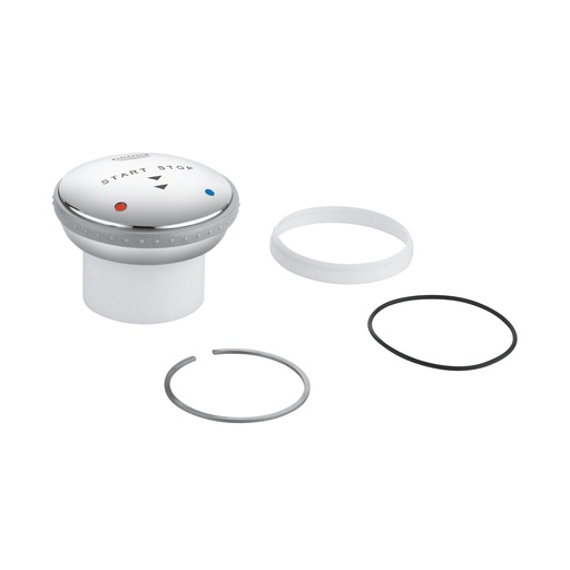 [GRO-43088000] Grohe 43088000 Pushbutton Cap Chrome