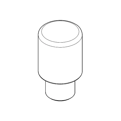 [GRO-48076EN0] Grohe 48076EN0 Universal Diverter Knob Brushed Nickel